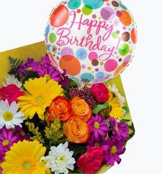 The Combo - Balloon & Flowers