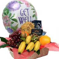 Get Well Fruit and Gourmet Basket