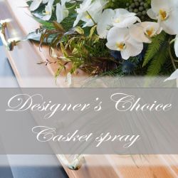 Designer's choice Casket spray
