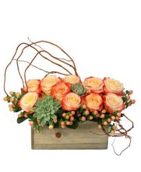 Lover's Sunrise Modern Arrangement