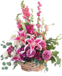 Pink Fantasy Basket