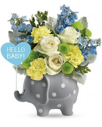Hello Sweet Baby - Blue Arrangement